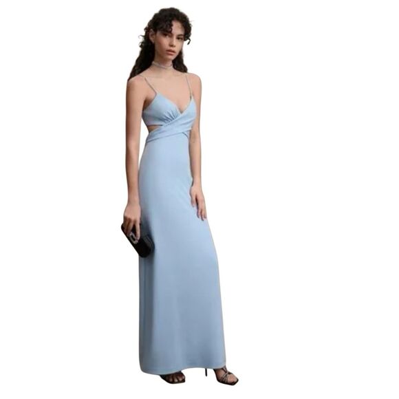 BHLDN livy cut out gown US 10 - Picture 9 of 10